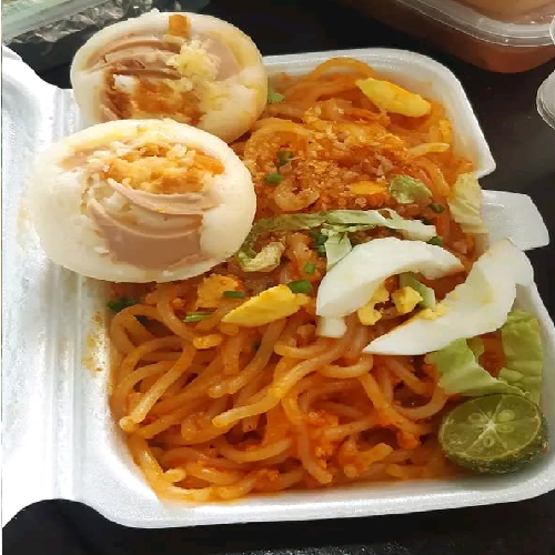 Palabok with Puto